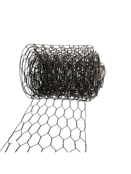 Other - Green Chicken Wire Ribbon Roll 4 Inches Wide 3 Yards Long Hexagonal Mesh